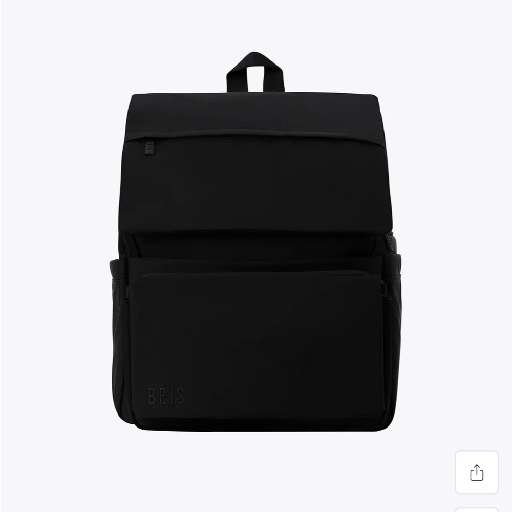 BEIS The Ultimate Diaper Backpack in Black